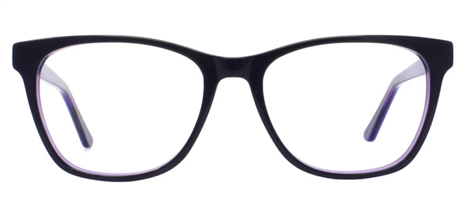 Picture of iLookGlasses DNA 2350 EGGPLANT - PLASTIC,RECTANGLE,OVAL,FULL-RIM,fashion,office,everyday - prescription eyeglasses online Canada
