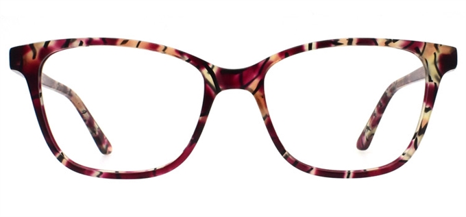 Picture of iLookGlasses DNA 2445 BLACK CURRANT JAM - PLASTIC,RECTANGLE,OVAL,FULL-RIM,fashion,office,everyday - prescription eyeglasses online Canada