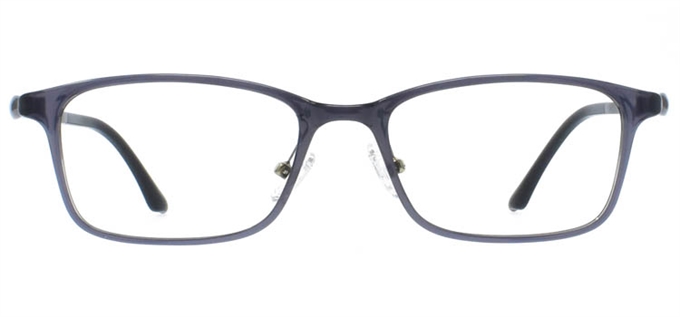 Picture of iLookGlasses DNA 2472 GREY - PLASTIC,RECTANGLE,OVAL,FULL-RIM,fashion,light weight,office,everyday - prescription eyeglasses online Canada