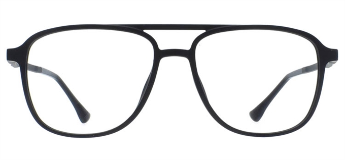 Picture of iLookGlasses DNA 2478 BLACK - PLASTIC,RECTANGLE,OVAL,AVIATOR,FULL-RIM,fashion,light weight,office,sporty,everyday - prescription eyeglasses online Canada