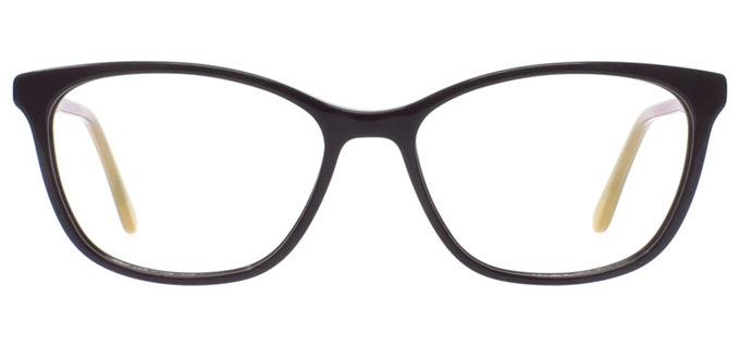 Picture of iLookGlasses DNA 2524 BURGUNDY - PLASTIC,RECTANGLE,FULL-RIM,fashion,office,everyday - prescription eyeglasses online Canada