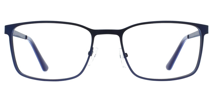 Picture of iLookGlasses MOMENTUM 7257 NAVY - RECTANGLE,METAL,FULL-RIM,fashion,office,everyday - prescription eyeglasses online Canada