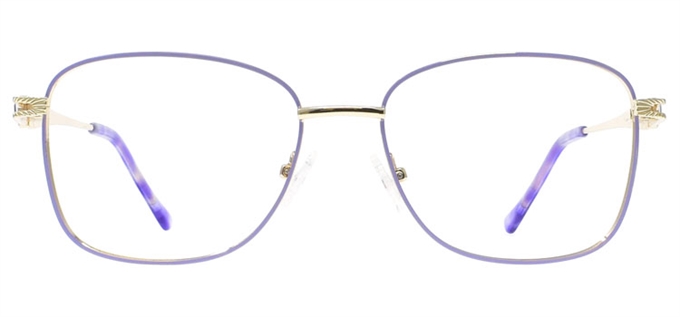 Picture of iLookGlasses OTTO THALASSA LAVENDER - RECTANGLE,METAL,OVAL,FULL-RIM,fashion,classic,light weight,office,everyday - prescription eyeglasses online Canada