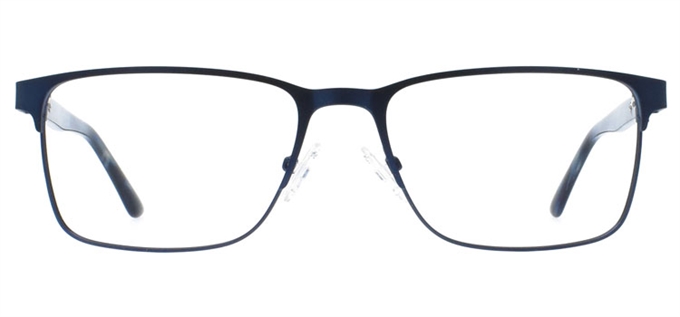 Picture of iLookGlasses MOMENTUM 7329 NAVY - RECTANGLE,METAL,FULL-RIM,fashion,office,everyday - prescription eyeglasses online Canada