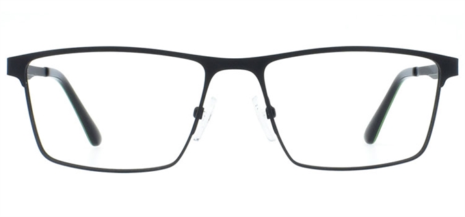 Picture of iLookGlasses MOMENTUM 7331 BLACK - RECTANGLE,METAL,FULL-RIM,fashion,office,everyday - prescription eyeglasses online Canada