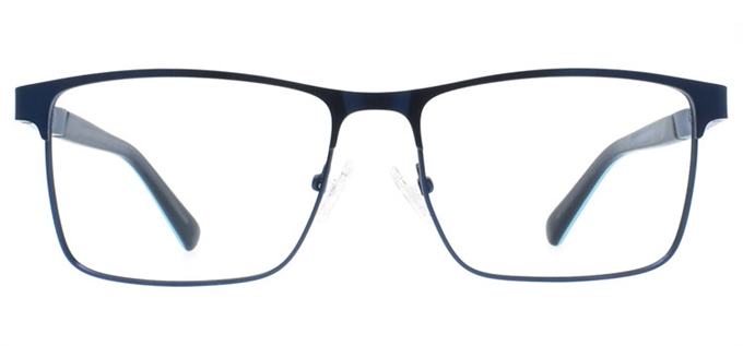 Picture of iLookGlasses MOMENTUM 7357 NAVY - RECTANGLE,METAL,FULL-RIM,fashion,office,everyday - prescription eyeglasses online Canada