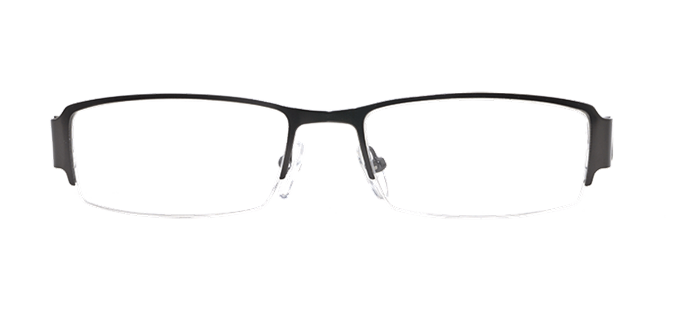 Picture of iLookGlasses MOMENTUM 6227 GREY BLACK - RECTANGLE,METAL,FULL-RIM,fashion,office,everyday - prescription eyeglasses online Canada
